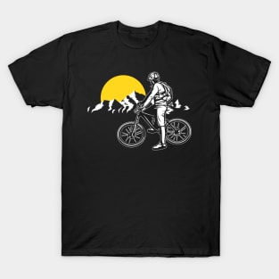 Mountainbiker Nature Mountains T-Shirt